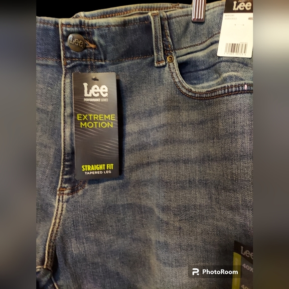 Lee Extreme Motion Straight Leg Jeans Men's Size 40 X 30 NWT - Picture 6 of 6